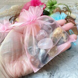 1/2 lb Discounted Imperfect Misfit Mystery Crystal Tumbles Bag